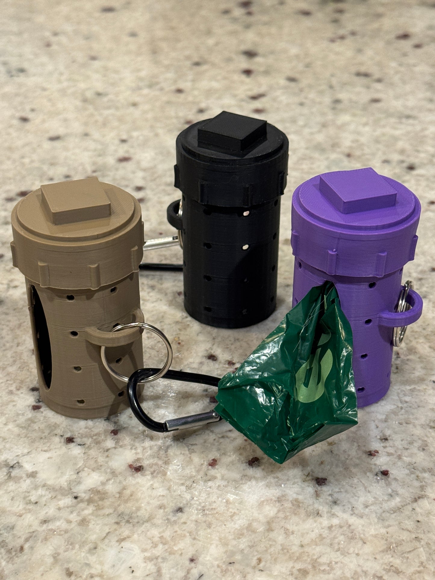 Barn Hunt Tube Poop Bag Holder