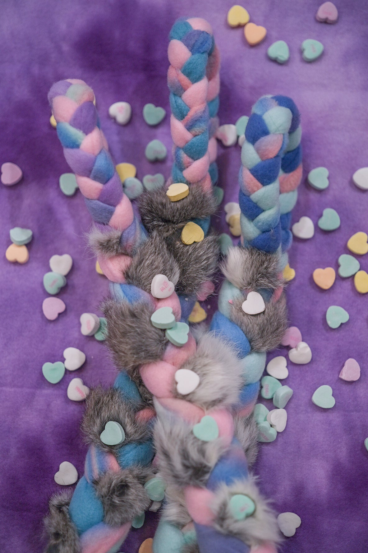 Candy Hearts Tug Toy