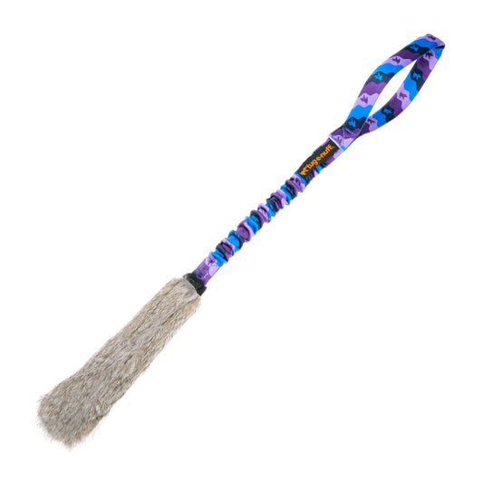 WondaBunny Bungee Tug | Rabbit Fur Dog Toy  | Tug-E-Nuff