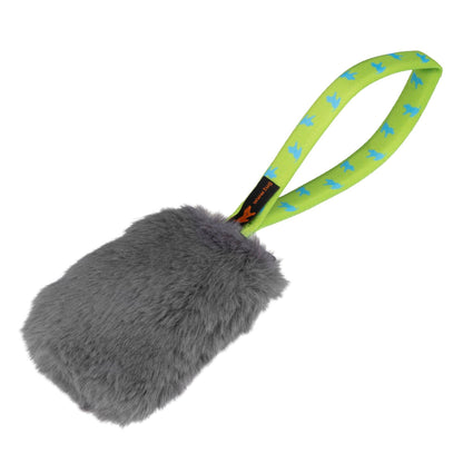Faux Fur Pocket Squeaker Tug | #1 Dog Tug Toys | Tug-E-Nuff