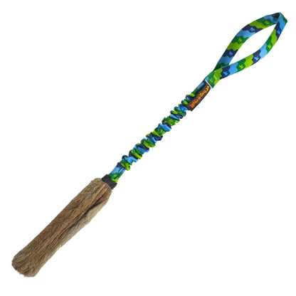 WondaBunny Bungee Tug | Rabbit Fur Dog Toy  | Tug-E-Nuff