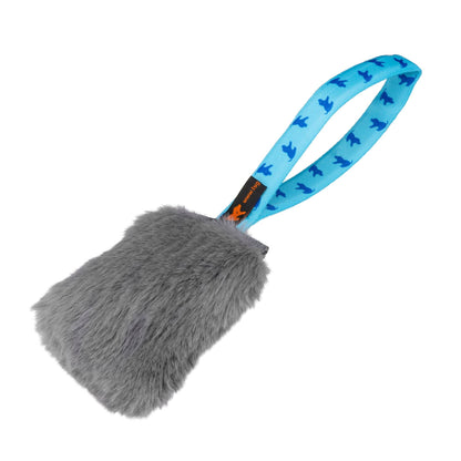 Faux Fur Pocket Squeaker Tug | #1 Dog Tug Toys | Tug-E-Nuff