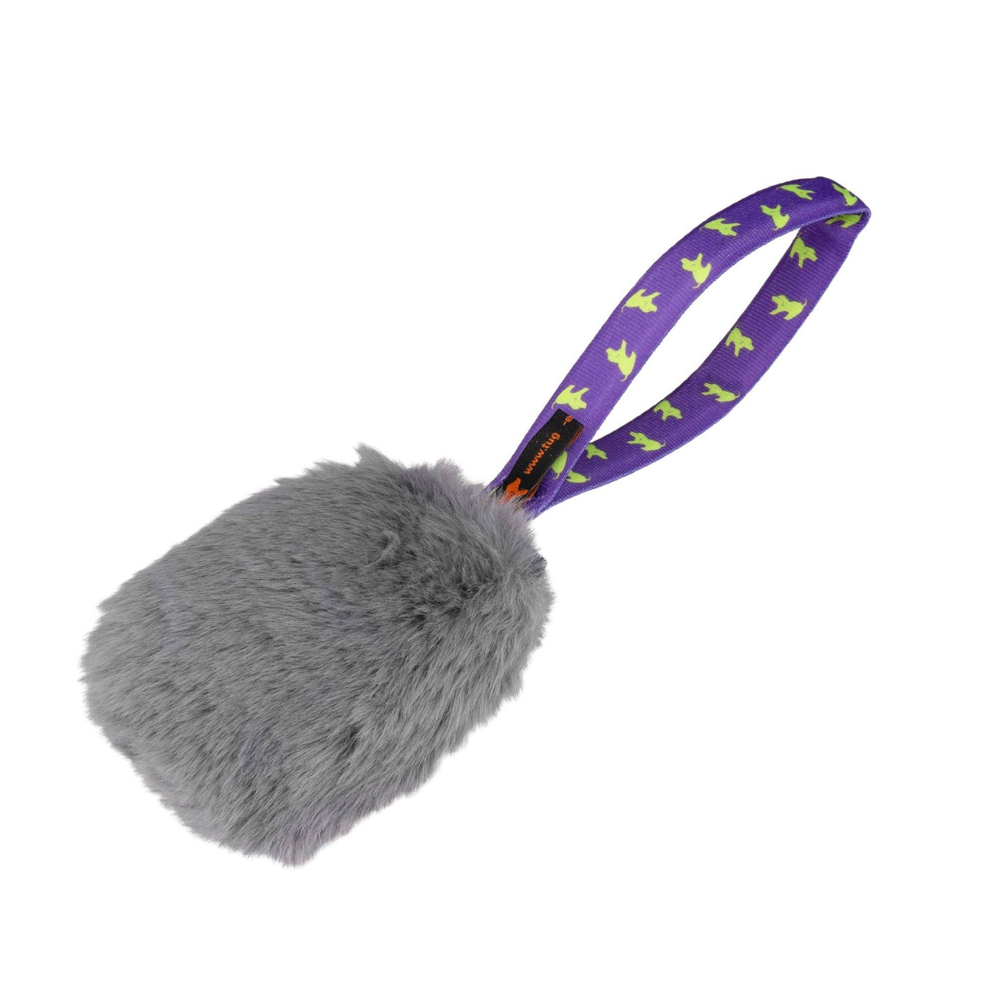Faux Fur Pocket Squeaker Tug | #1 Dog Tug Toys | Tug-E-Nuff