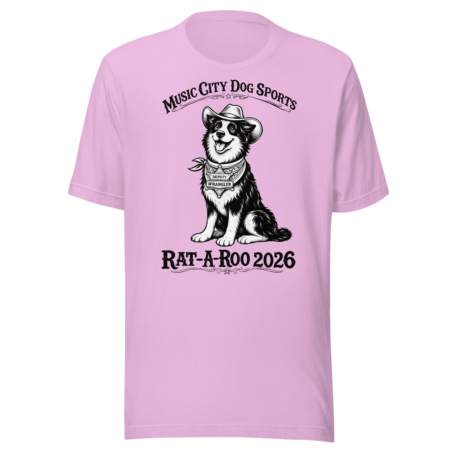 Pre-Order Rat-A-Roo 2026 Dog Tshirt (Black Text)