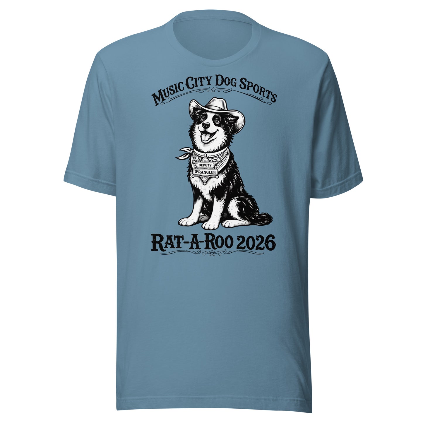 Pre-Order Rat-A-Roo 2026 Dog Tshirt (Black Text)